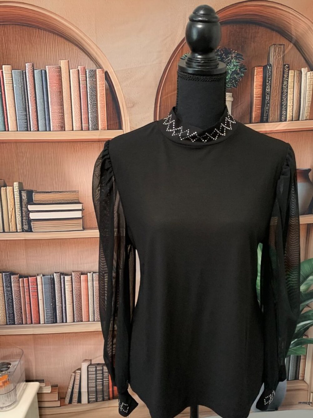 Black Blouse by A Love Story
